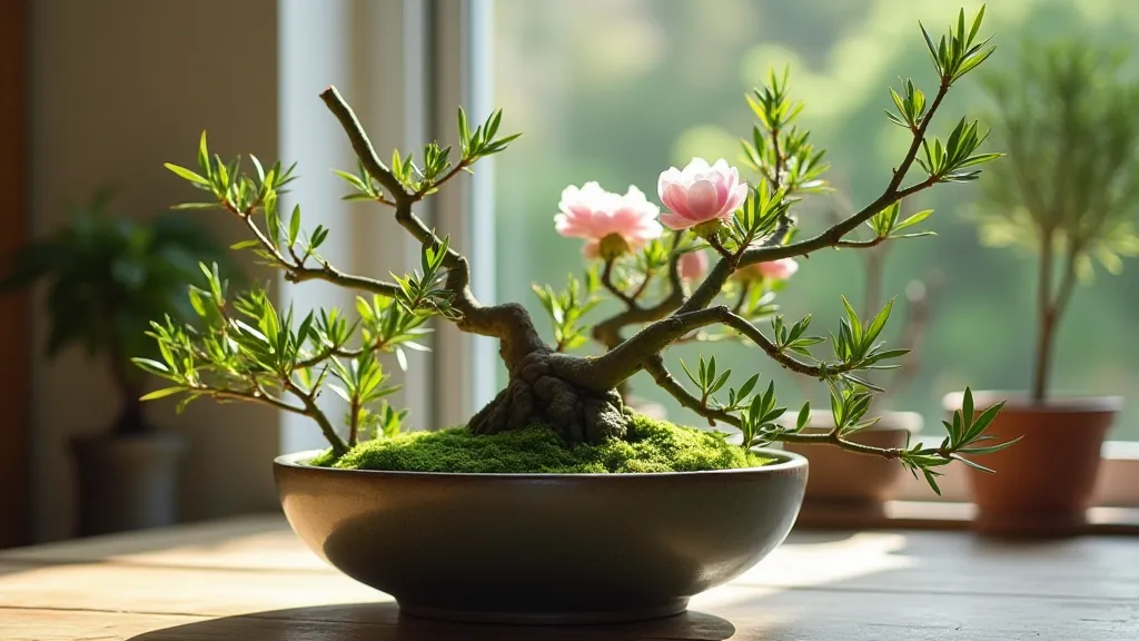 Classic Ikenobo Ikebana arrangement