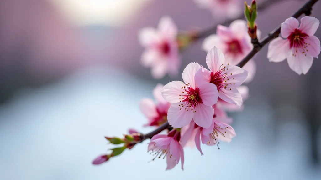 Plum Blossoms in bloom