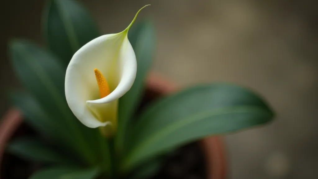 Single Calla Lily